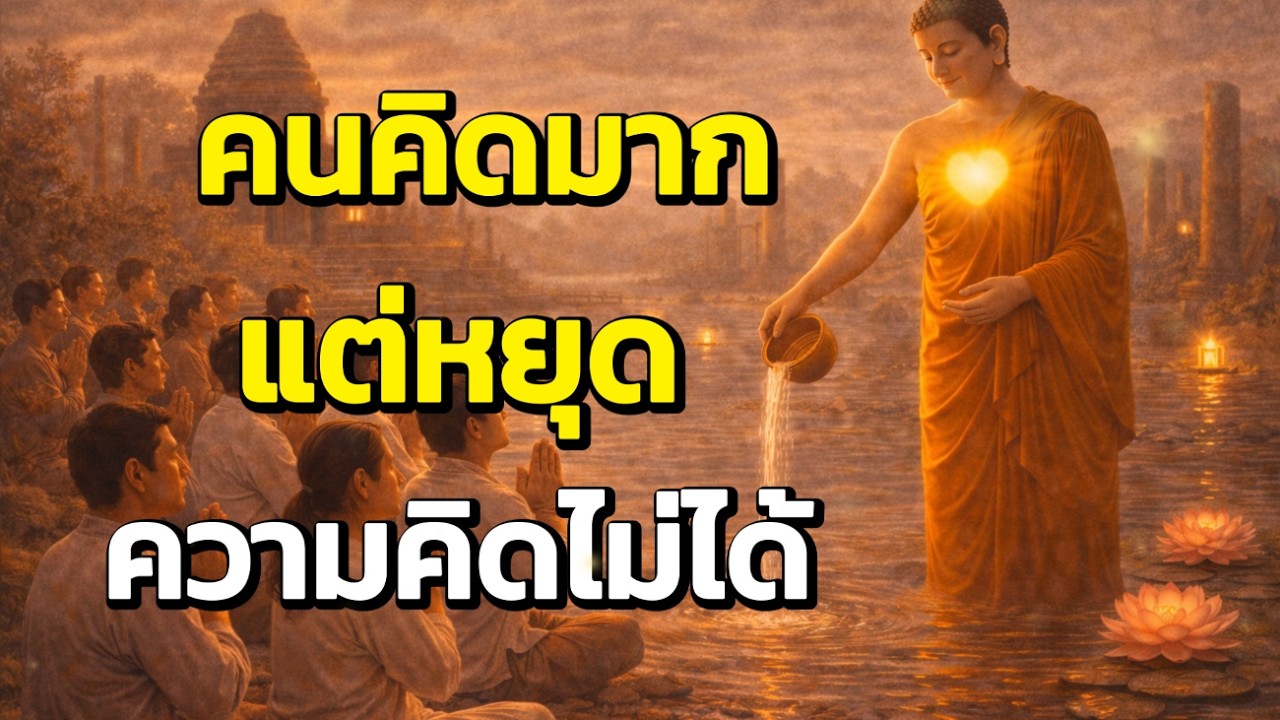 〈ฟังธรรมะก่อนนอน〉 | Ep.230 | คนคิดมาก แต่หยุดความคิดไม่ได้