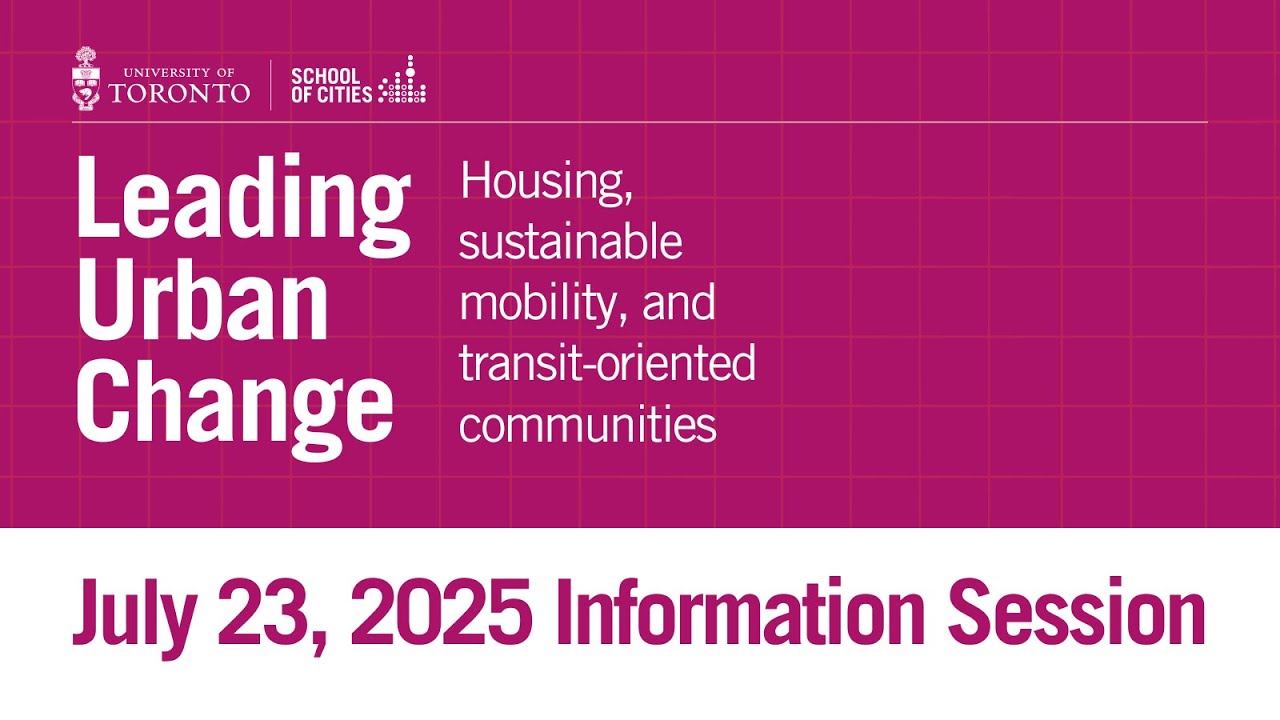 Fall 2025 Leading Urban Change – Info Session with Karen Chapple & Lisa Helps (July 23 Replay)