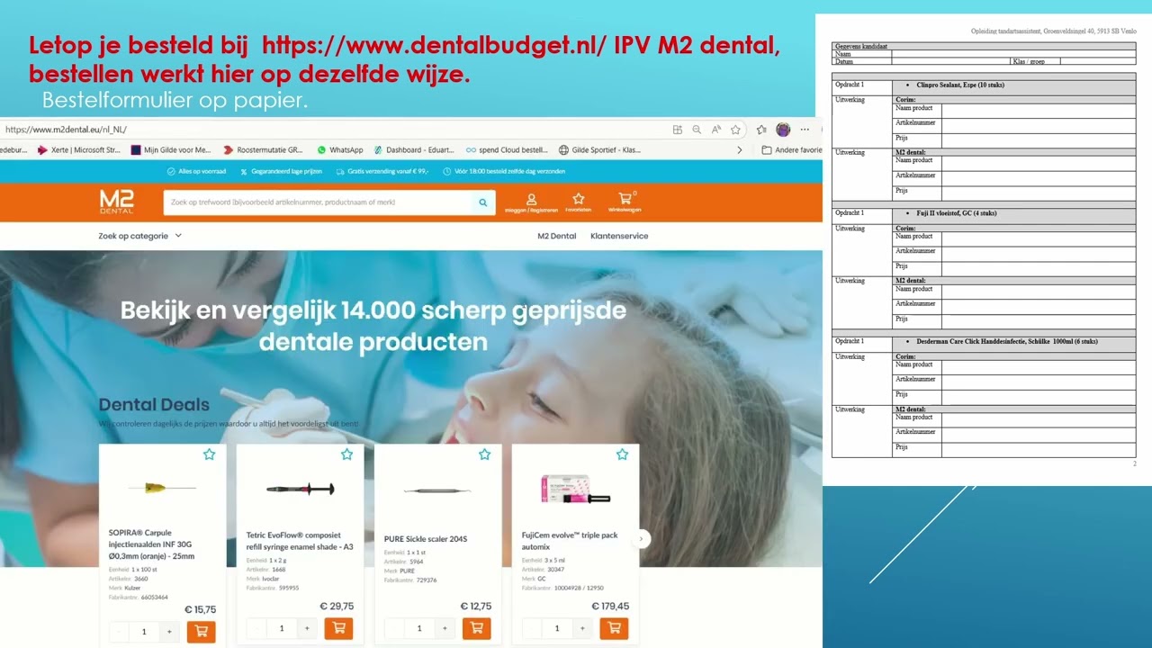 1  Voorraadbeheer   uitleg VRB en bestelling plaatsen 2