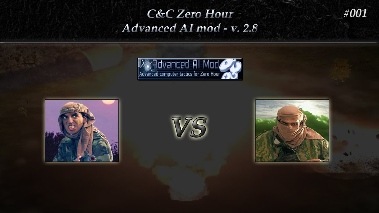 [Zero Hour] 1v1 - Advanced AI mod v 2.8 - #001