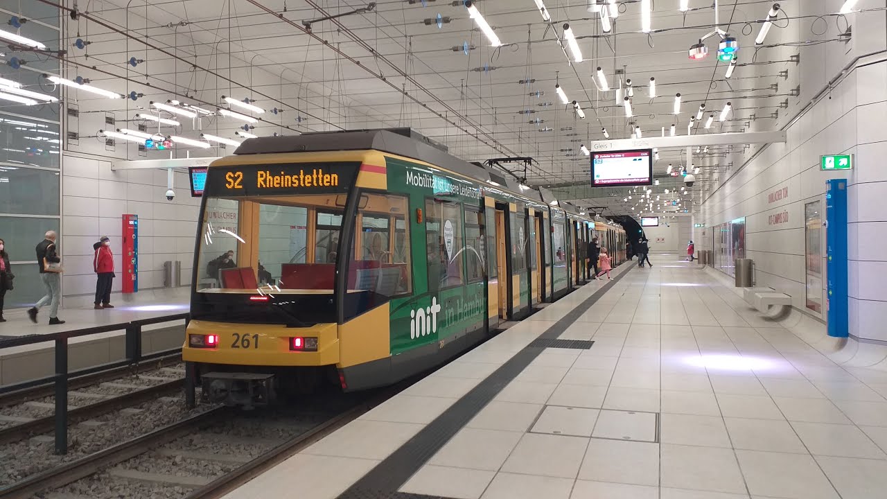 Mitfahrt Linie S2 | Abschnitt: Gottesauer Platz - Mühlburger Tor | Straßenbahn Karlsruhe