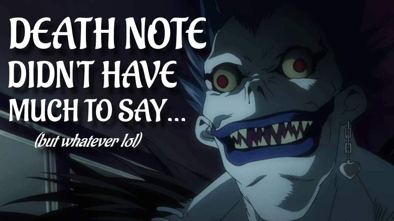 Death Note: Finding Meaning in a Meaningless World