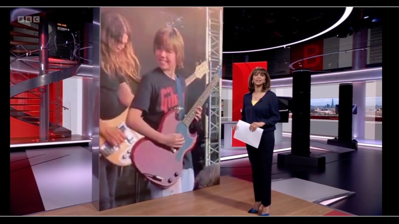 BBC 1 NEWS Jake Collisson performs with @TheRPJBand at @painshillgarden June 2024.