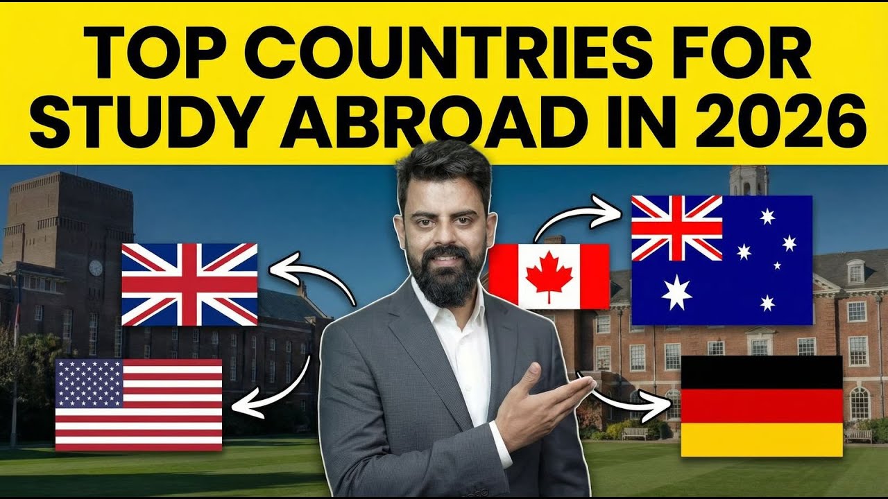 Why Indian Students searching for alternative countries rather - USA, UK, Canada, Australia ✈️🌏