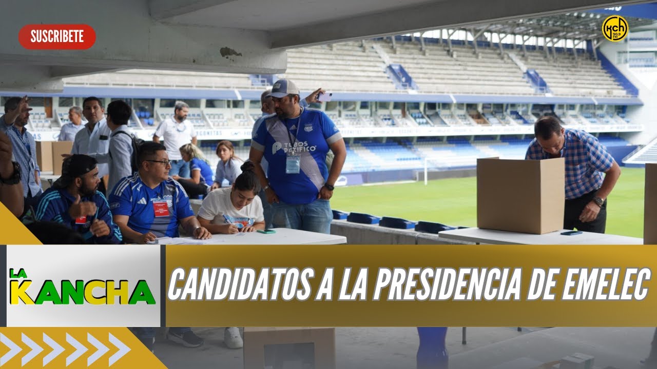🔴LOS CANDIDATOS A LA PRESIDENCIA DE EMELEC l LA KANCHA l 22-01-2026