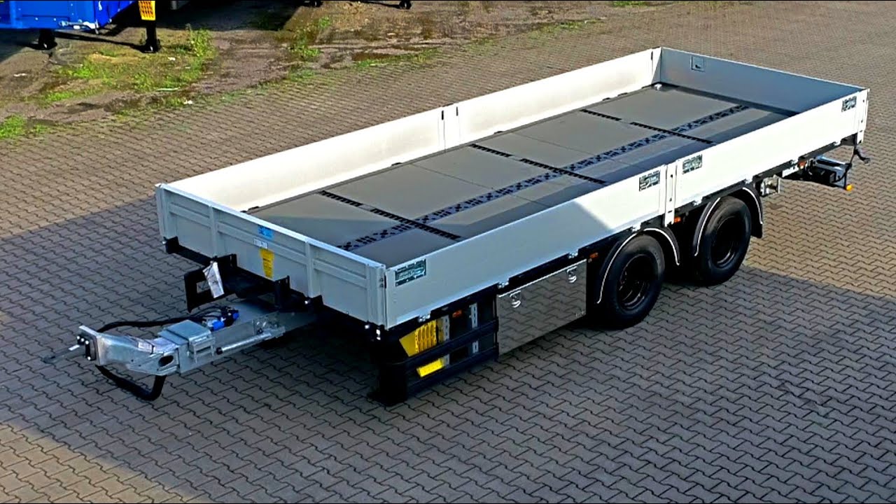 WEB TRAILER Baustoffzentralachsanhänger