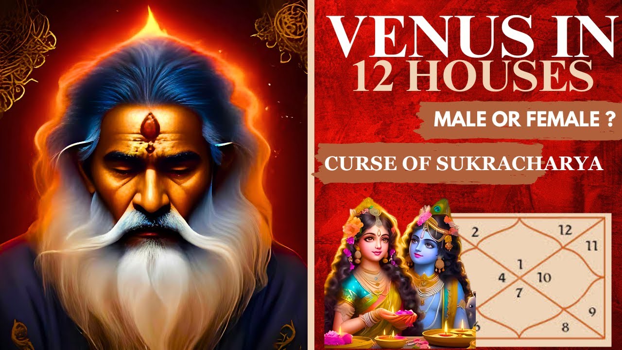Venus and 12 Houses - Sukracharya And Cosmic Curse