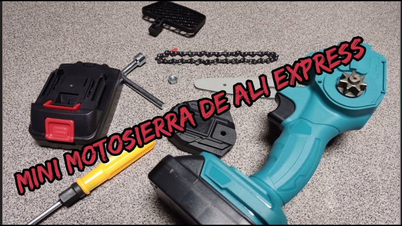 Mini motosierra de Ali Express!!!