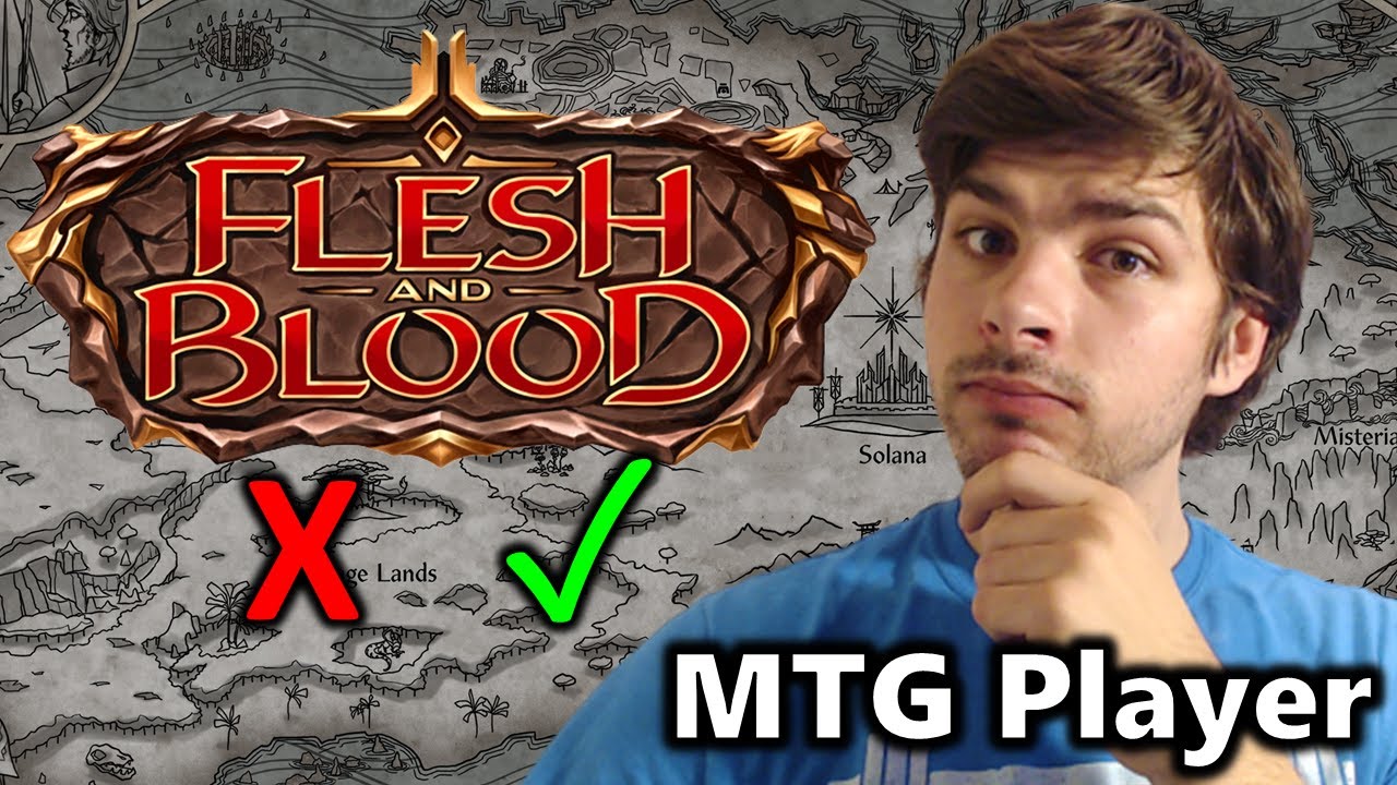 MTG Player Tries Flesh and Blood. Here are my thoughts...