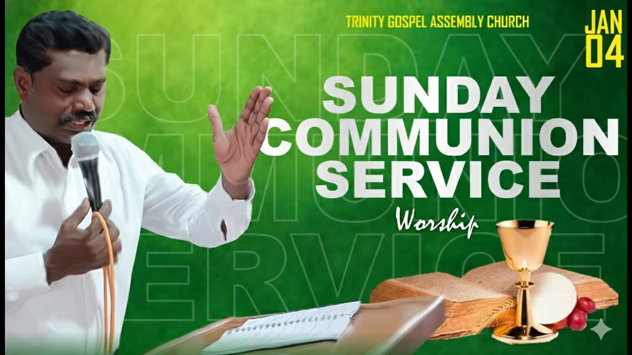Maatram Undaagum | Holy Communion Service | 04 Jan26 | Pr. S.Abraham Francis | LIVE @TGAchurch TUP