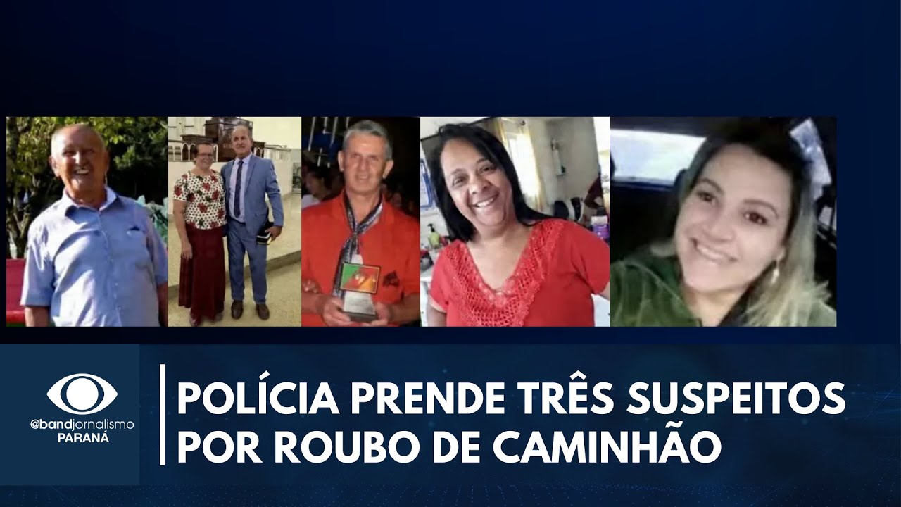 Polícia prende três suspeitos por roubo de caminhão em tragédia na BR-116