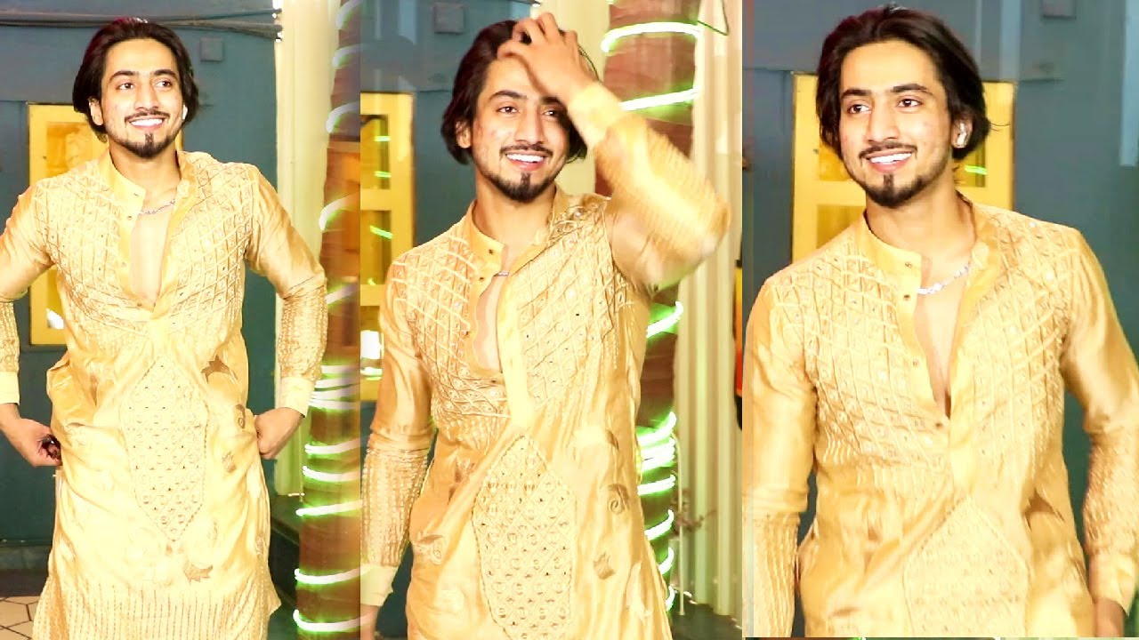 Mr Faisu Snapped At Awez Darbar Studio Atrangz For His New Song Promotion