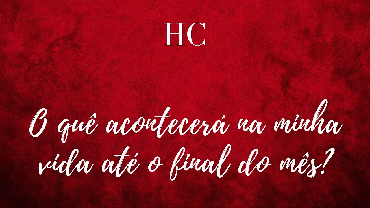 O quê acontecerá na minha vida até o final do mês? - Henrique Cecatto Tarot