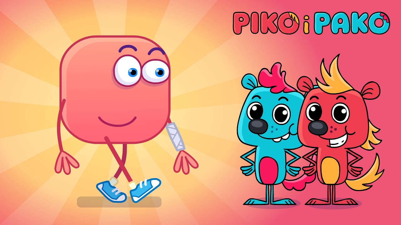 K&oacute;łko Graniaste Czterokanciaste - PIKO i PAKO - Piosenki dla Dzieci