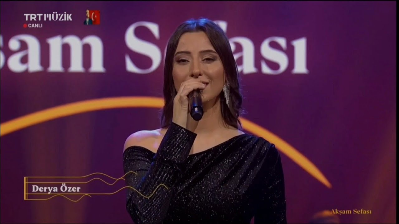 Derya Özer Bildir - Bir Ateşim Yanarım -                TRT Müzik Akşam Sefası