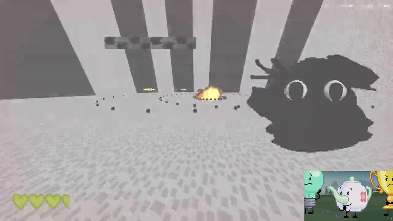 Beating scary bear mode and replay phase 2 in pou basics plus YouTube challenge