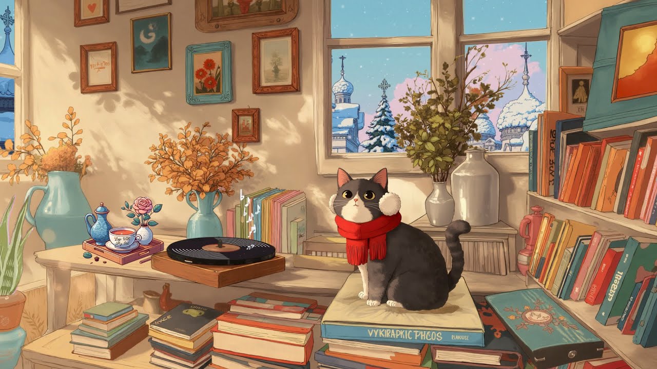 Lofi With My Cat || Comfort Zone 🐈‍⬛ Resting Your Mind 🪴 Lofi Hip-Hop Playlist
