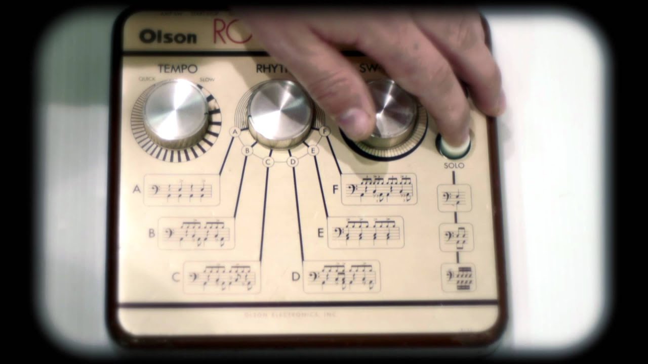 OLSEN Rockmate Keio Korg 1966 vintage analog drum machine
