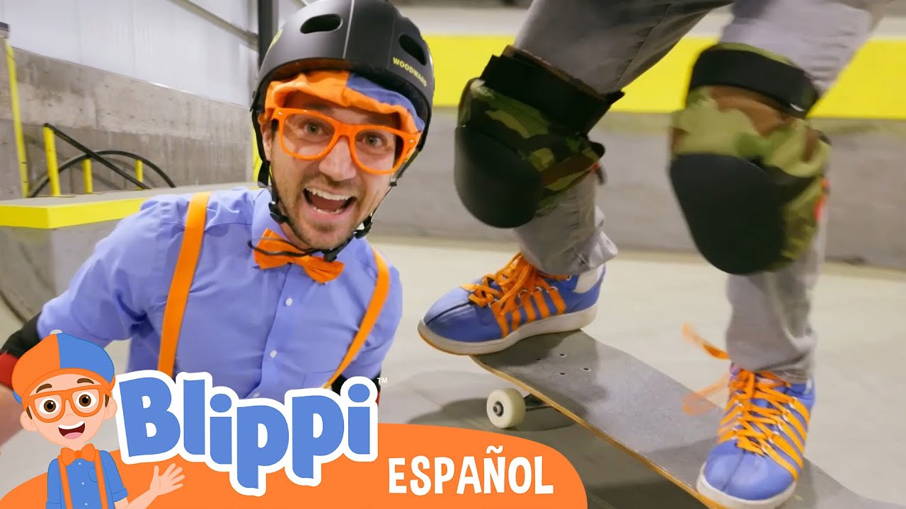 Vamos a patinar con Blippi 🛹 | Blippi Español | Videos educativos para niños | Aprende y Juega