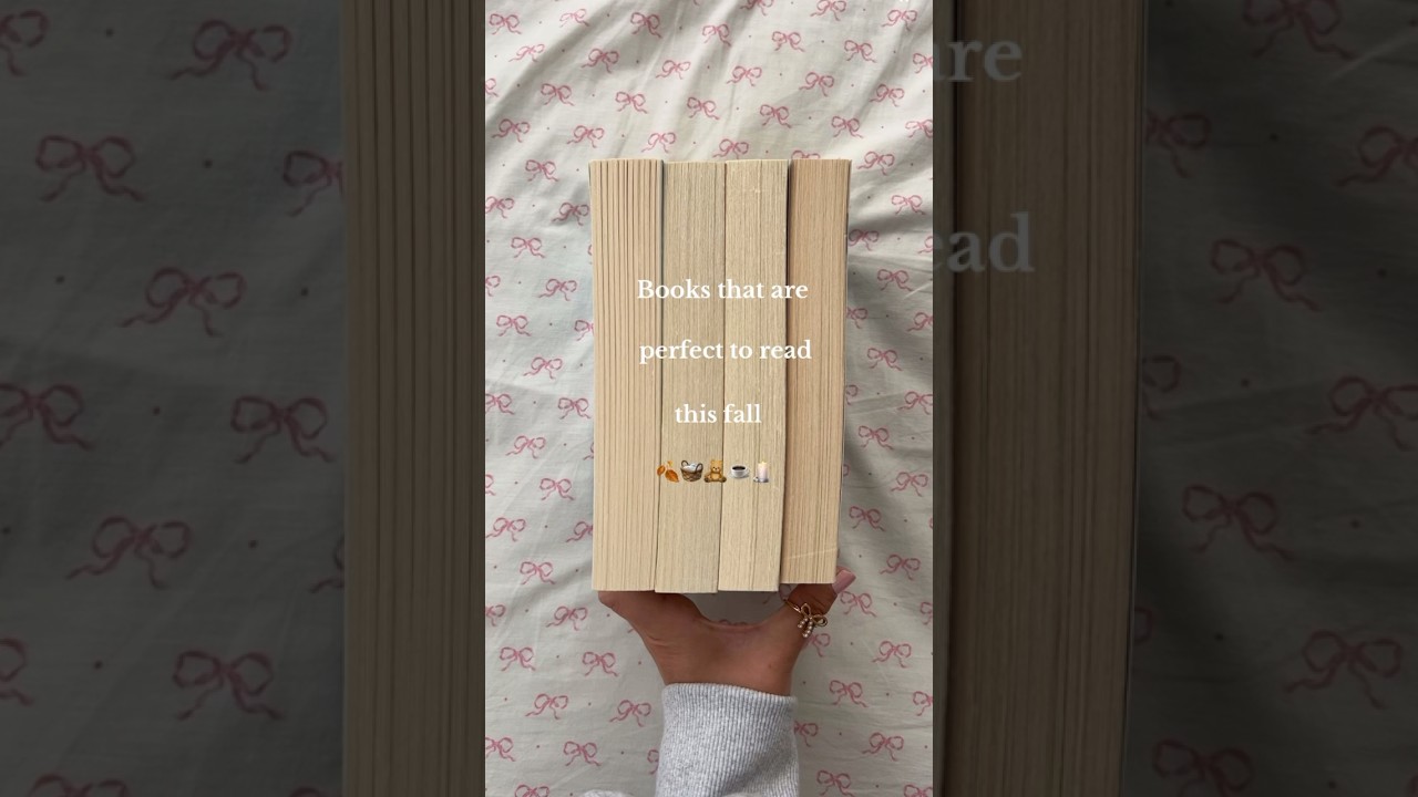 Fall book recs🍂🧸 #fallreads #bookrecs #bookish #autumnbooks #books #falltbr #booktok #fall