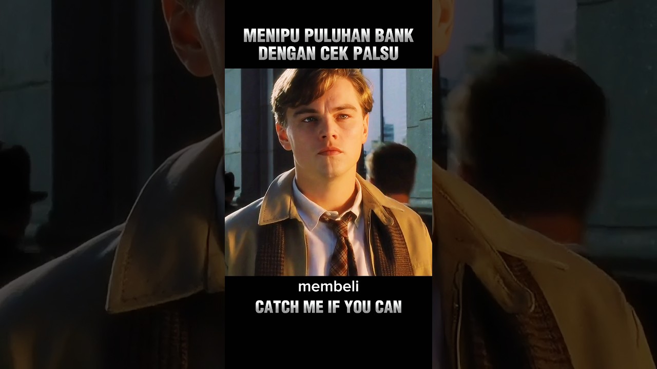 PRIA INI BERHASIL MENIPU PULUHAN BANK DENGAN CEK PALSU #alurceritafilm #shorts