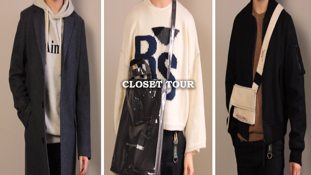 Closet Tour (ft. Raf Simons, Stone Island, JJJJound, Acne Studios, AMI Paris, Helmut Lang, CDG)
