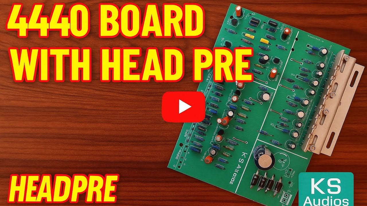 4440 Stereo Amplifier Board For Cassette Player | Brnad new board in 2025 | Old is Gold