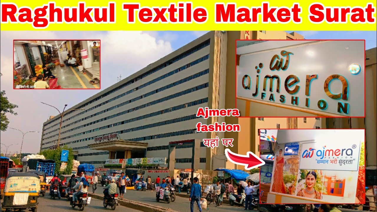 Raghukul Textile Market Surat | Manufacturer And Wholesale Saree Market Surat