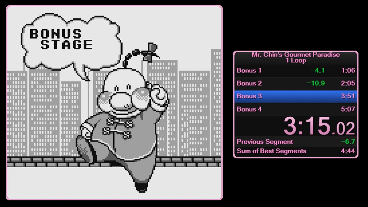 Mr. Chin's Gourmet Paradise any% Speedrun