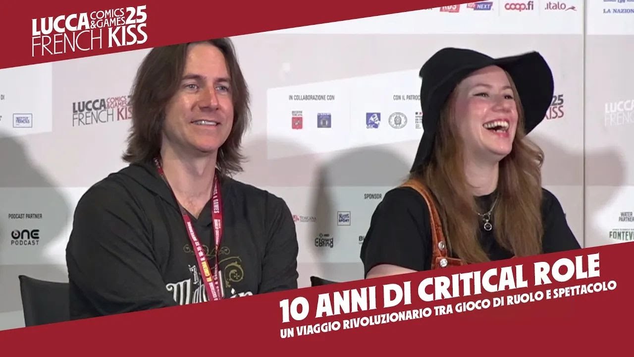 10 anni di Critical Role: un viaggio rivoluzionario tra GdR e spettacolo [Lucca Comics & Games 2025]