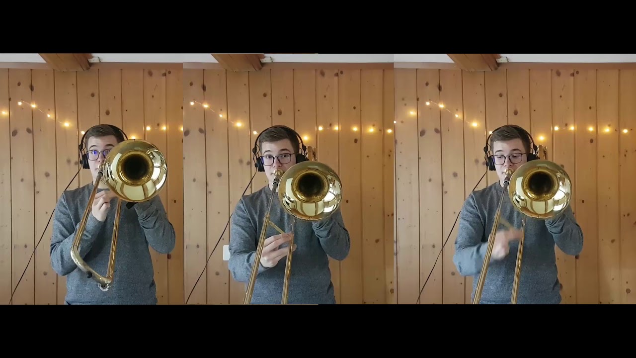 Jingle Bell Rock - Trombone Ensemble (feat. Drums)