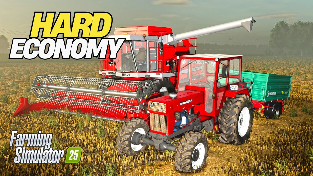 Выживание в условиях жесткой экономики в Farming Simulator 25
