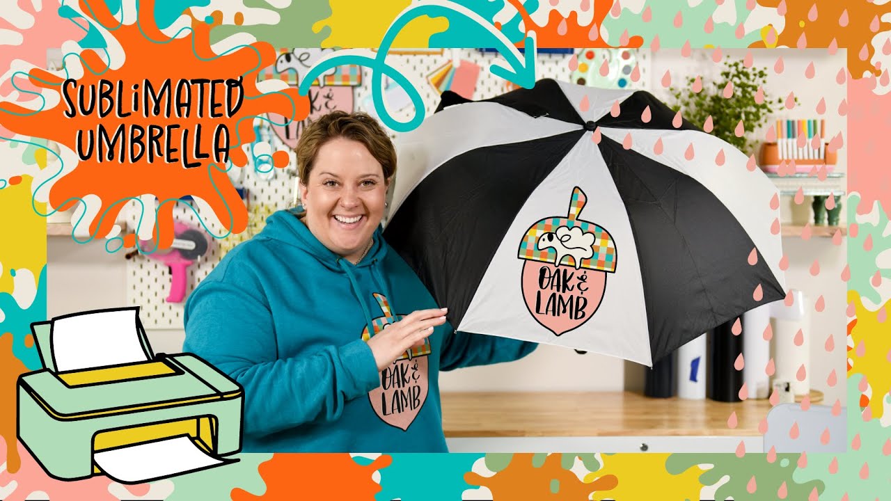 Sublimating An Umbrella?! Check Out The Results!😱
