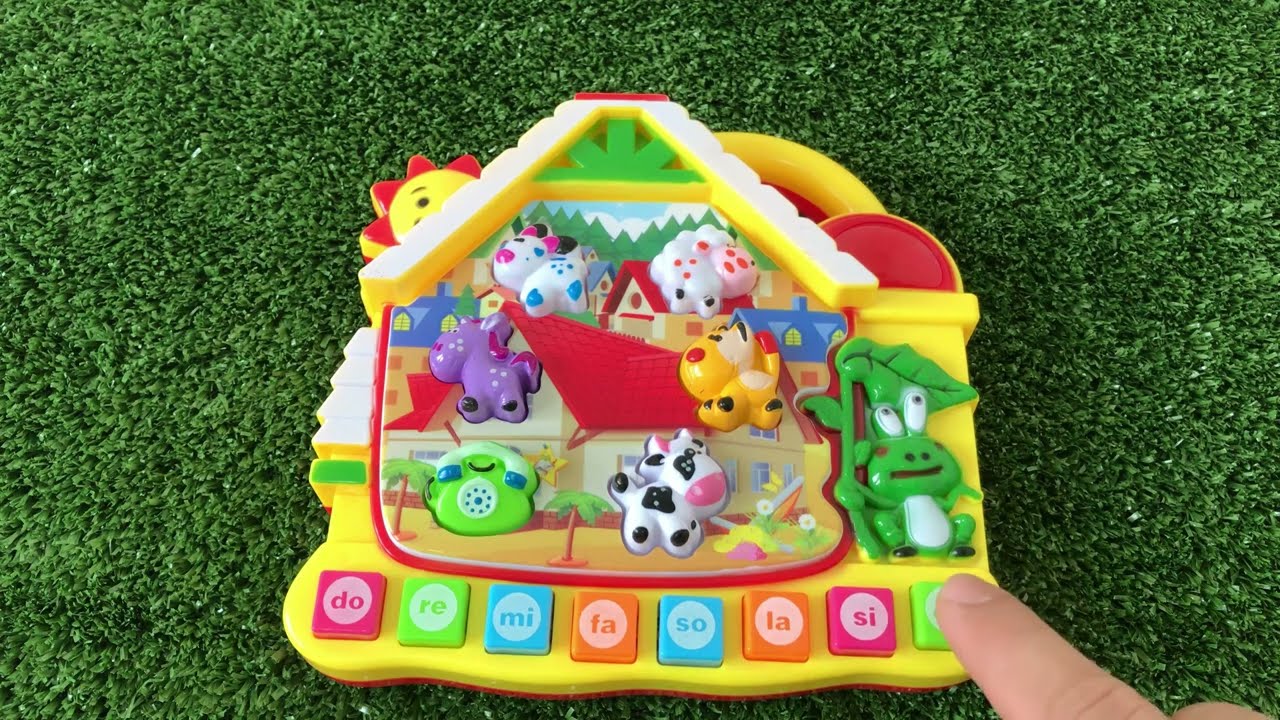 FARM MUSICAL KEYBOARD - Pianinho fazendinha com sons de bichinhos