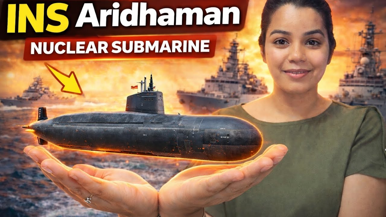 INS Aridhaman nuclear power💪 submarine complete detail