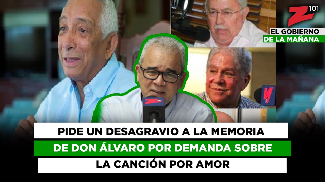 Pide un desagravio a la memoria de don Álvaro por demanda sobre la canción Por Amor