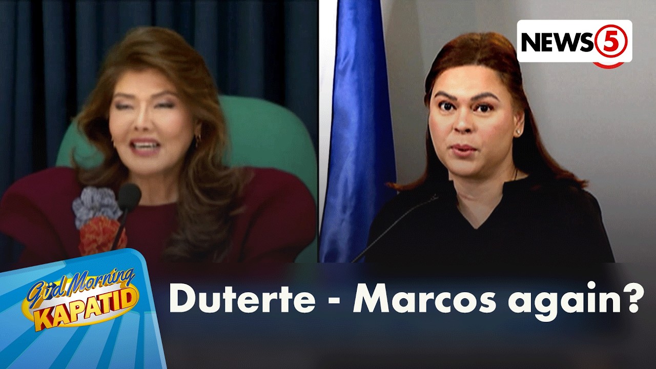 Tambalang Sara Duterte at Imee Marcos sa 2028, isinusulong | Gud Morning Kapatid
