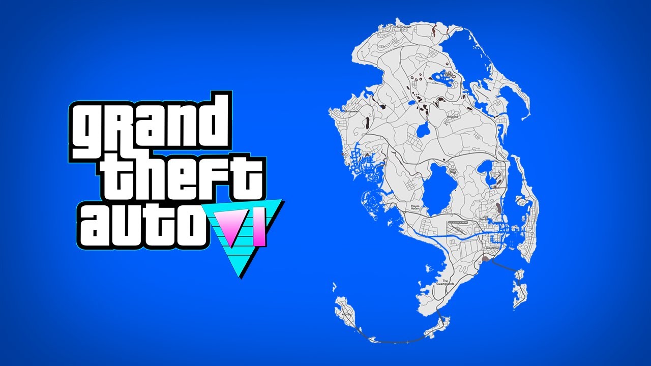 ¿Es real el mapa filtrado de GTA 6?