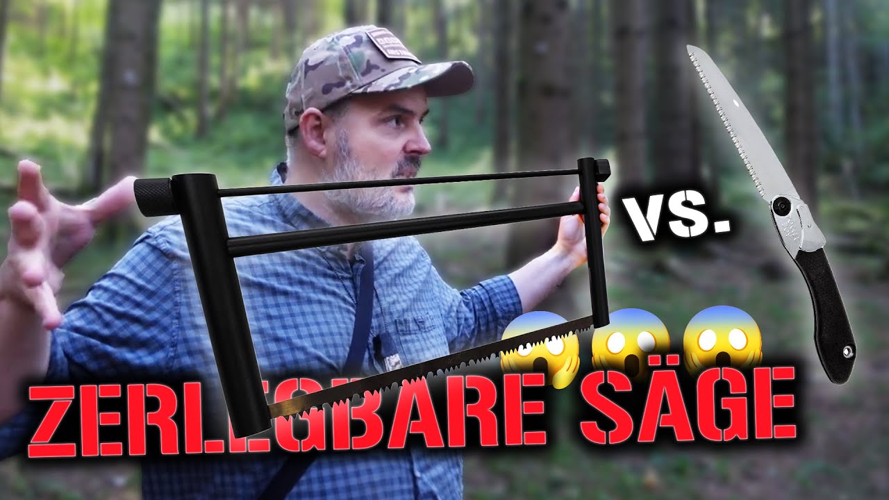 Sägetest: Silky vs. zerlegbare Spannsäge