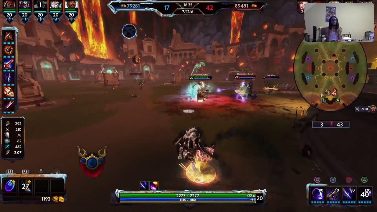 Smite Arena Stream