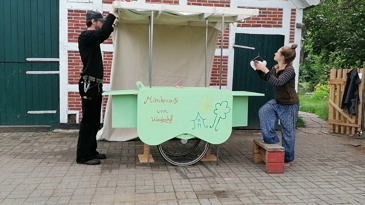Marktstand selber bauen mit Aufbauanleitung