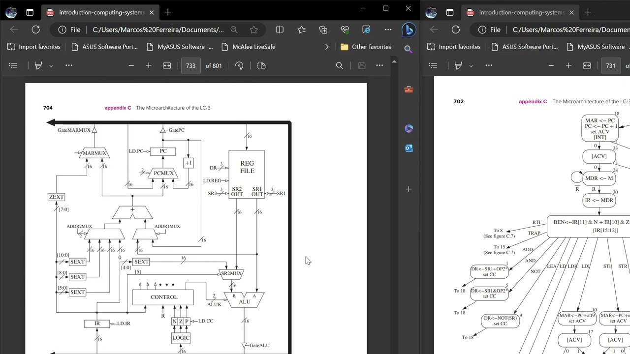 LC-3 RISC ISA Implemented in Verilog on Basys 3 FPGA