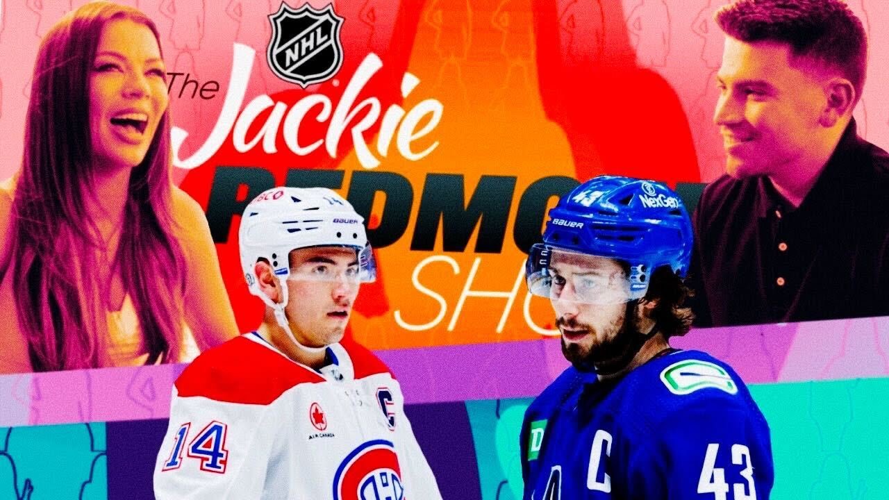 Find out Quinn Hughes' pet peeve & Nick Suzuki's Timmies order | The Jackie Redmond Show | Ep. 1