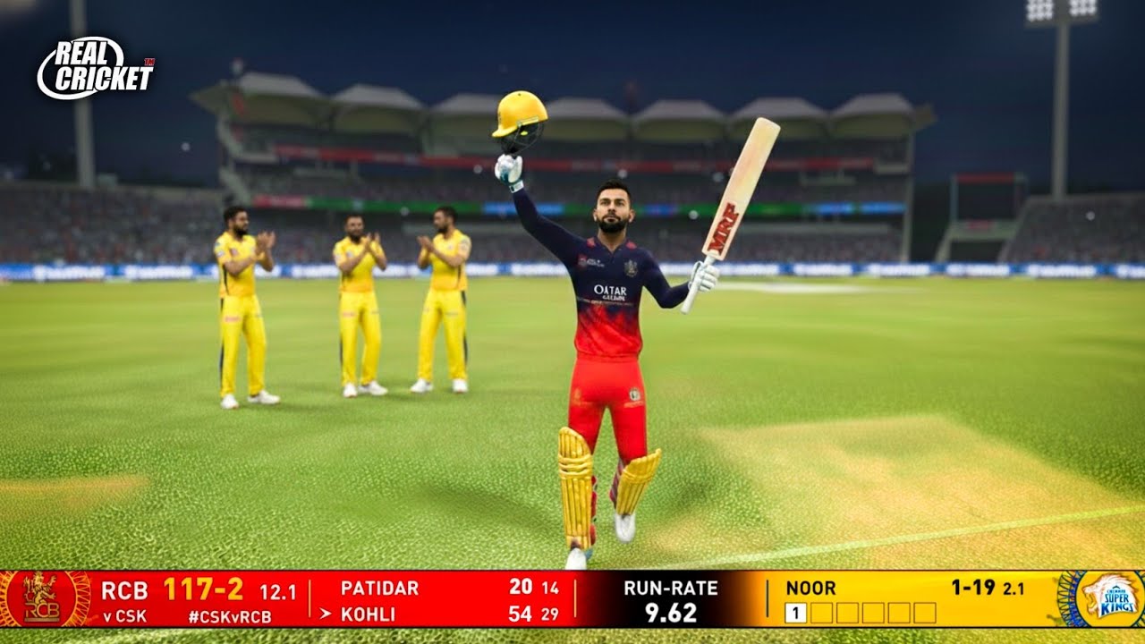 Tata IPL 2025 In Real Cricket™ | RCB vs CSK | Match 2 | Enhanced Graphics ✨ @RealCricket 