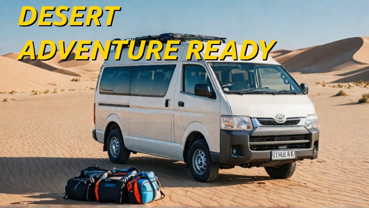 We Took a Toyota HiAce to the Desert