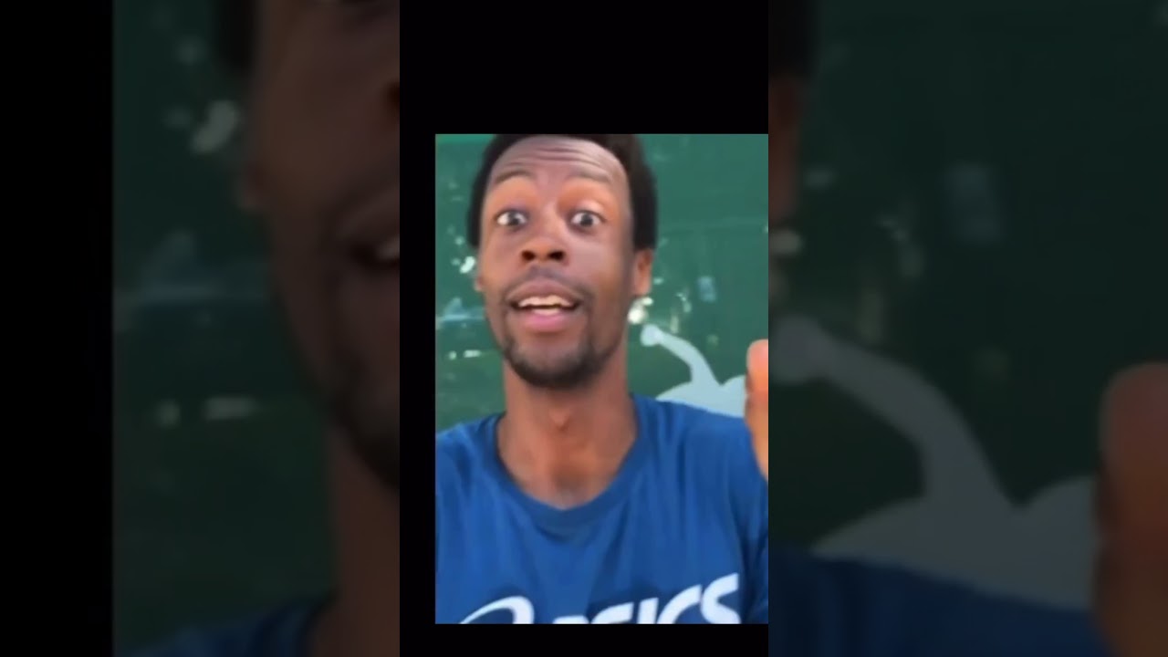Gael Monfils Funny Moments #shorts