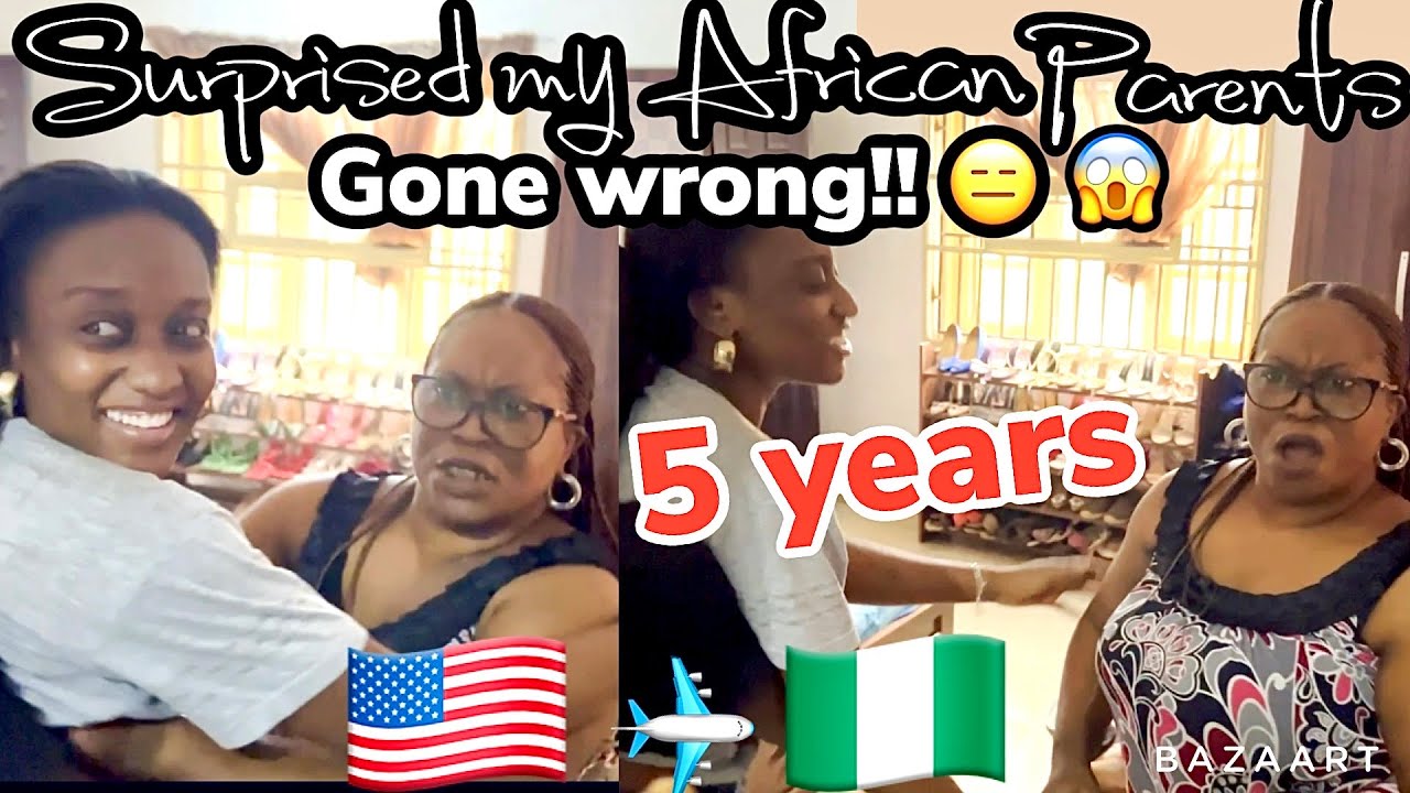 I surprised my African Parents all the way from America✈️*Never again* ❌ || Vlog