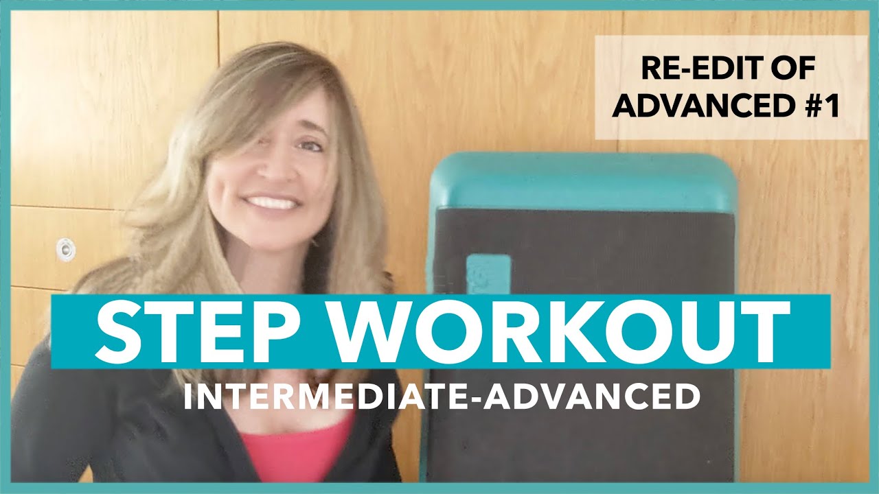 Step Aerobics Workout Intermediate - Advanced #8 (44 MIN)