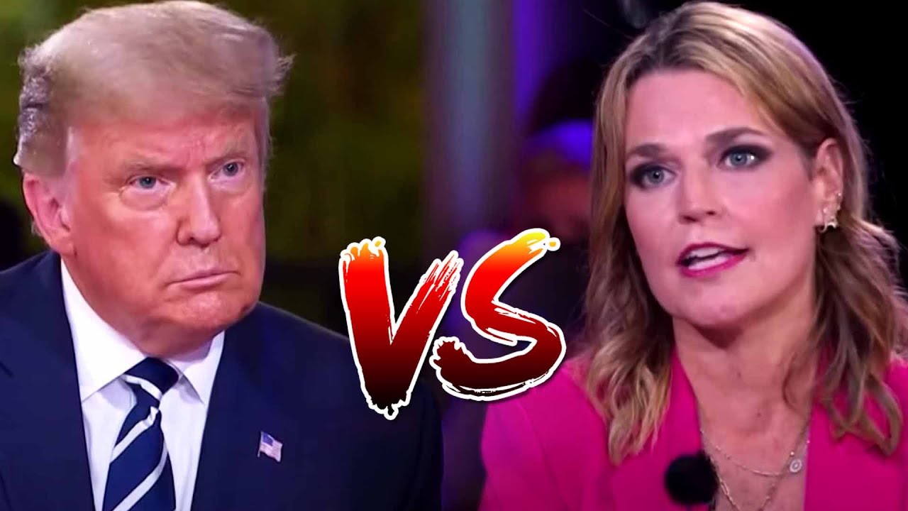 Savannah Guthrie -- Town Hall Host or Trump's Debate Opponent?
