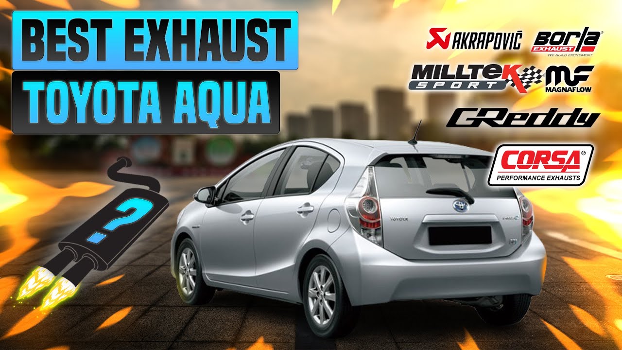 Toyota Aqua Exhaust Sound🔥Blits Nur-Spec,HKS,Upgrade,Compilation